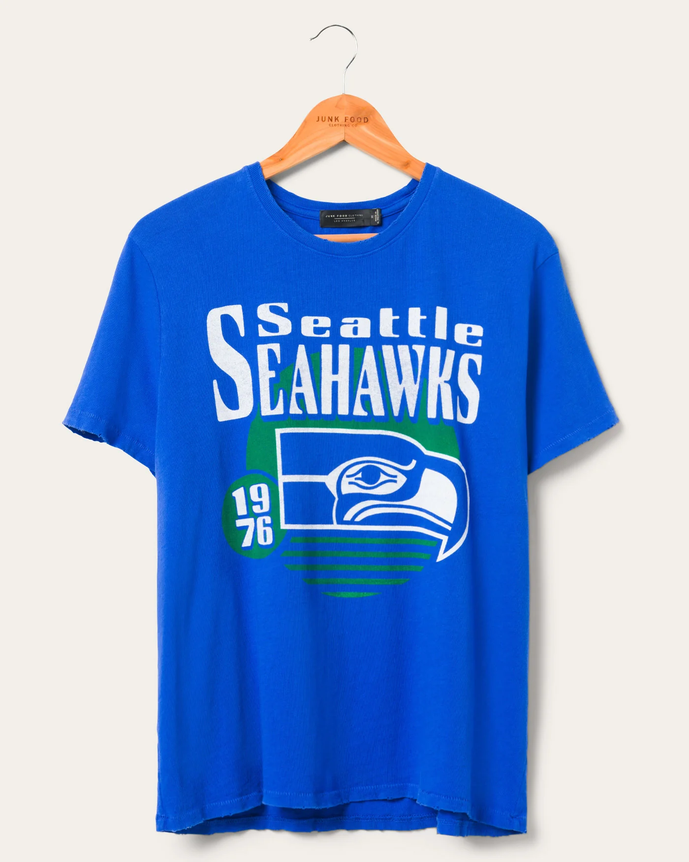 Women's Seattle Seahawks Sunset Vintage Tee