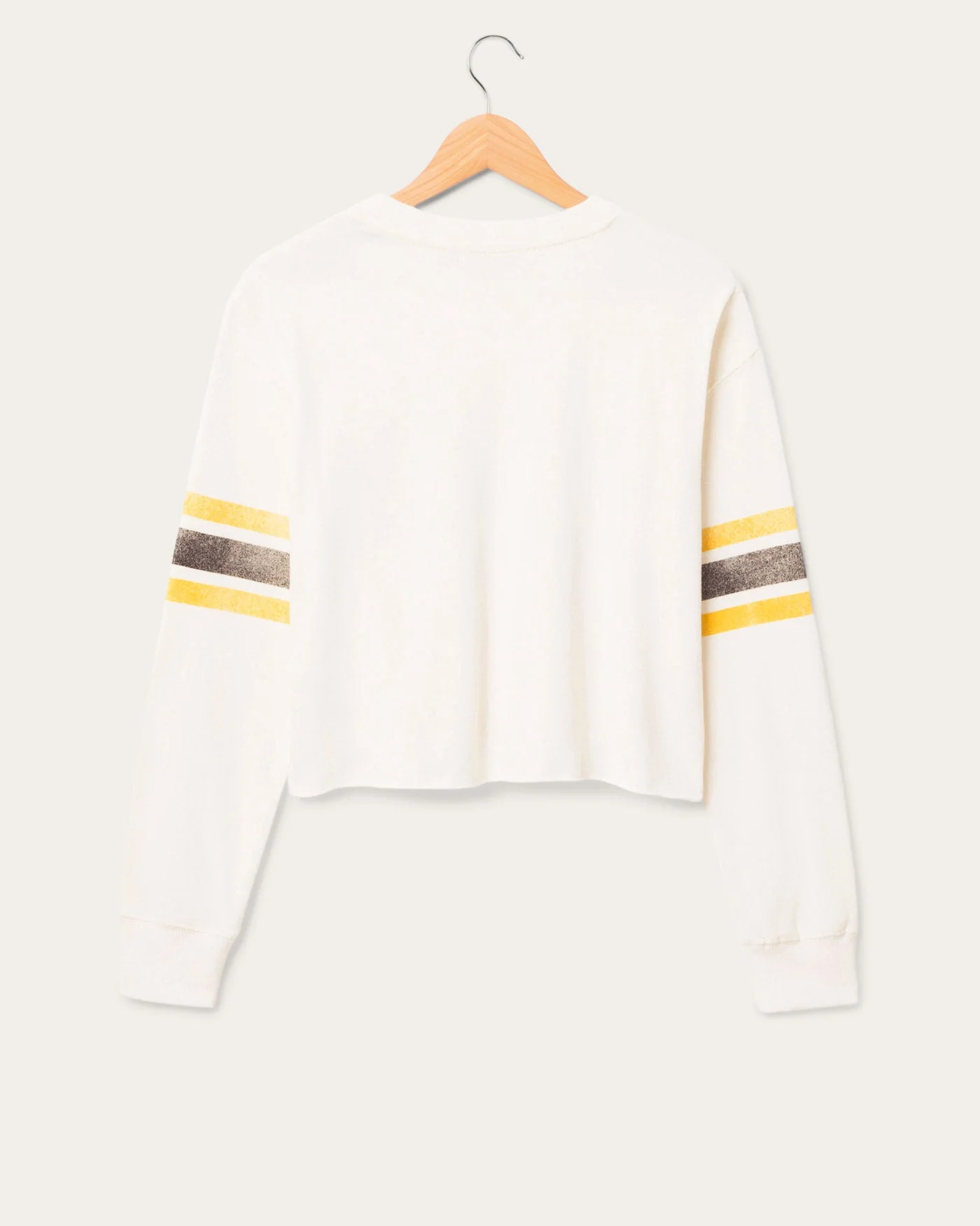 Women's Pittsburgh Steelers Kickoff Crop Crew Fleece - Image 2