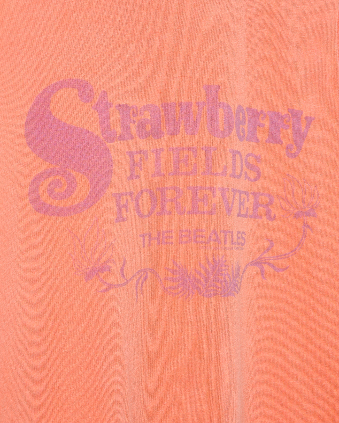 Women's The Beatles Strawberry Fields Original Tee - Image 4