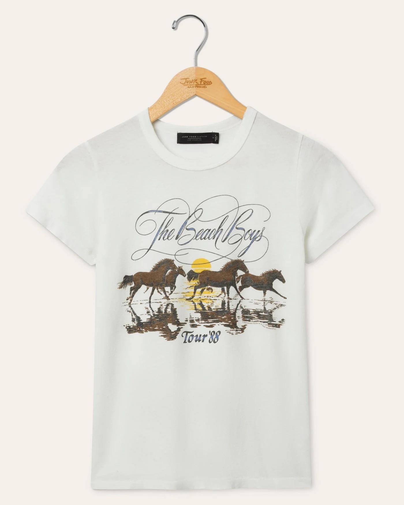 Women's The Beach Boys Tour '88 Vintage Tissue Tee