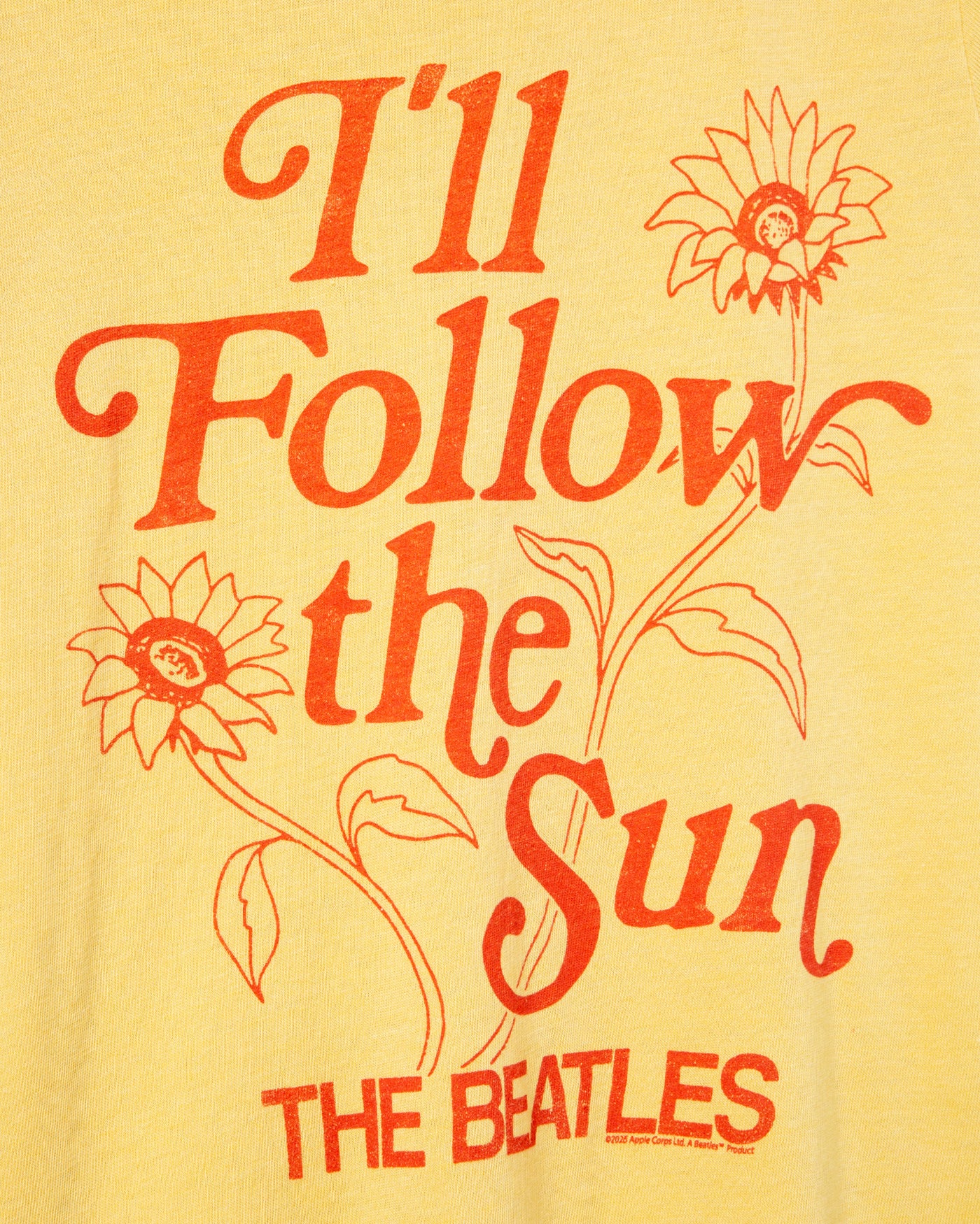Women's The Beatles I'll Follow the Sun Original Tee - Image 4