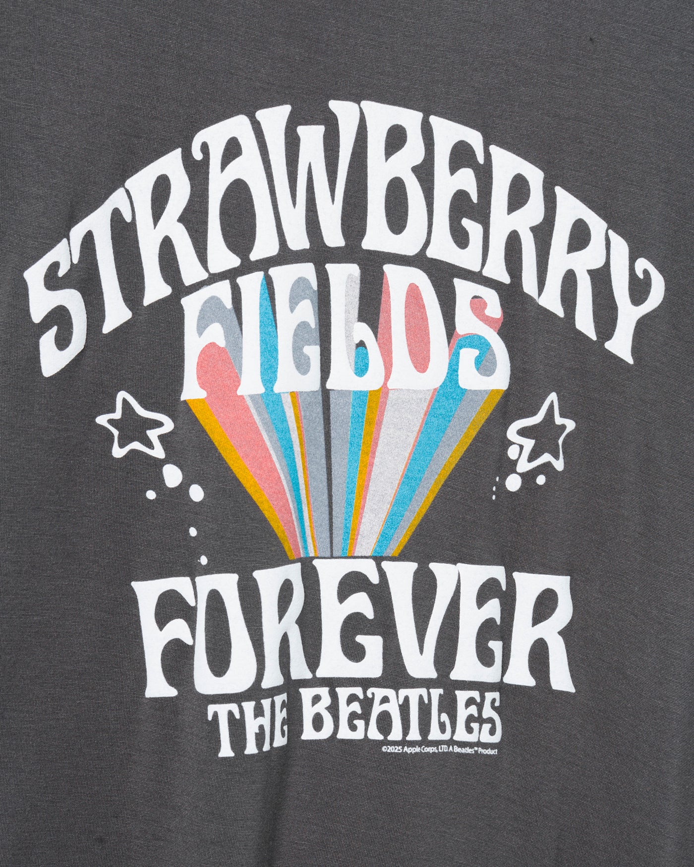 Women's The Beatles Strawberry Fields Forever Vintage Tissue Tank - Image 3