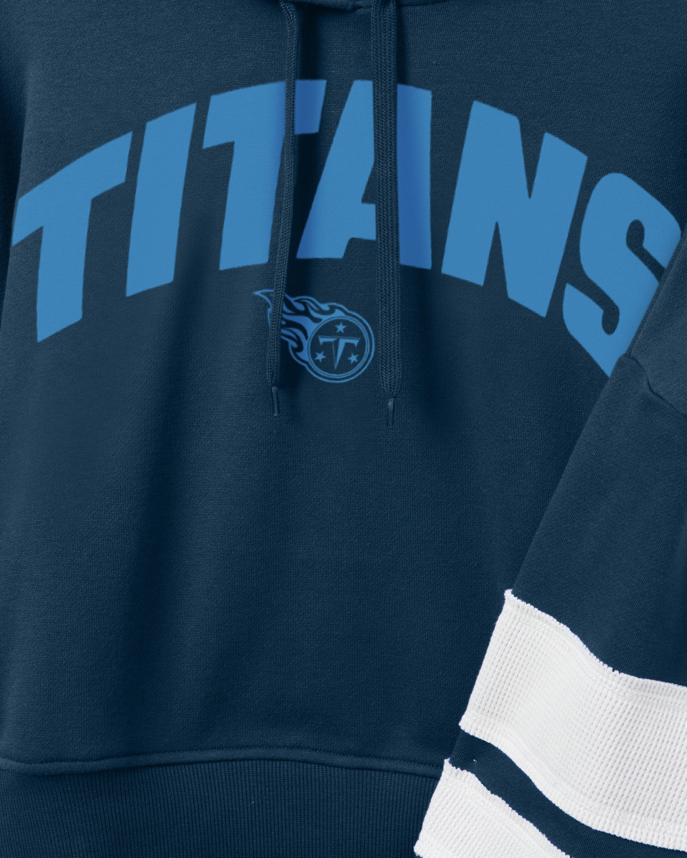 WOMENS TITANS SIDELINE STRIPED FLEECE - Image 4