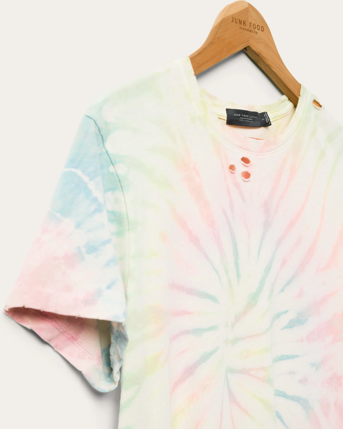 Women's Vintage Tie Dye Destroy Tee - Image 4