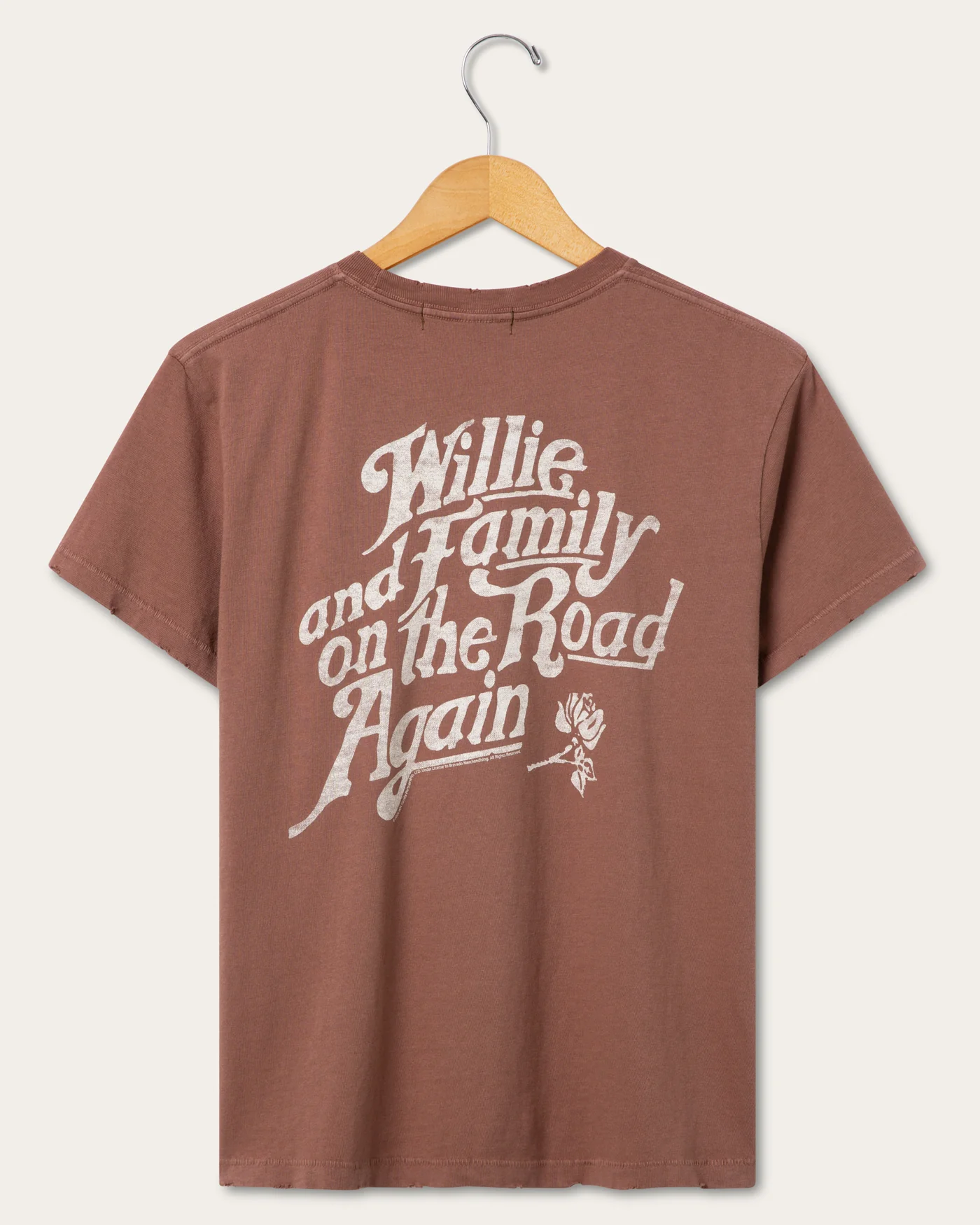 Women's Willie Nelson and the Family Vintage Tee - Image 4